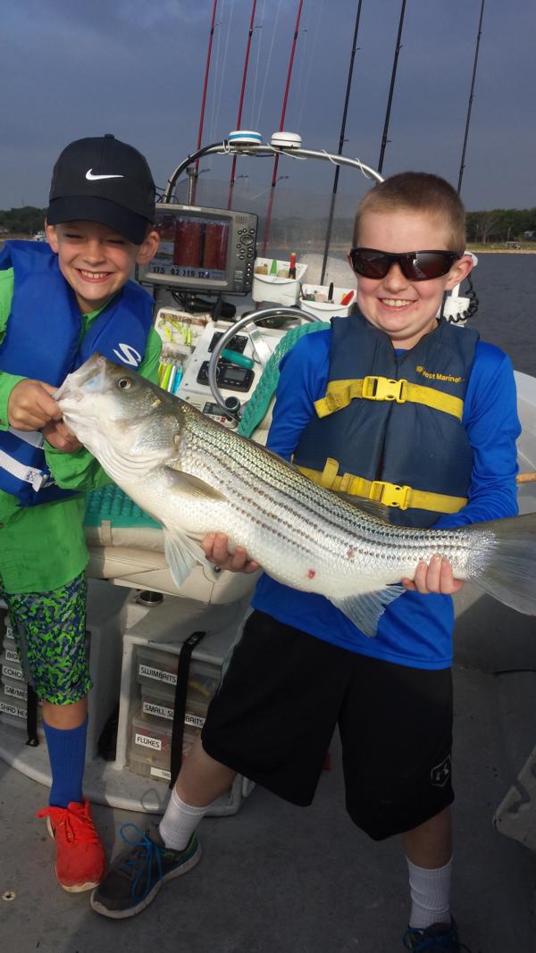 Summer Striper Fishing 2016 Lake Texoma