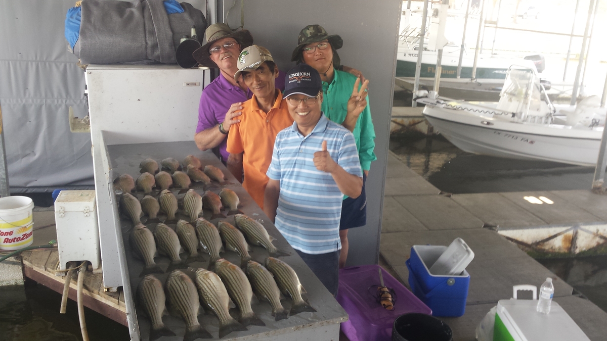 To go fishing on Lake Tawakoni