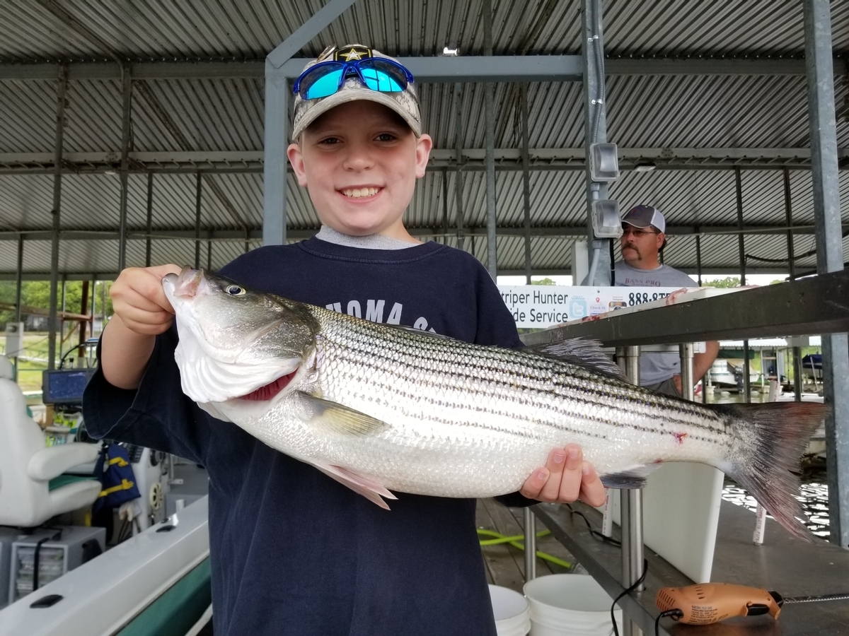 Lake Texoma Fishing Spots by Guide Stephen Andre