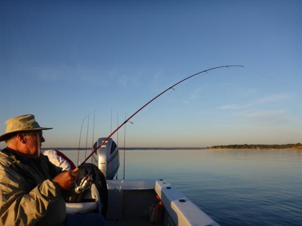 Lake Texoma Lure Fishing with Stephen Andre
